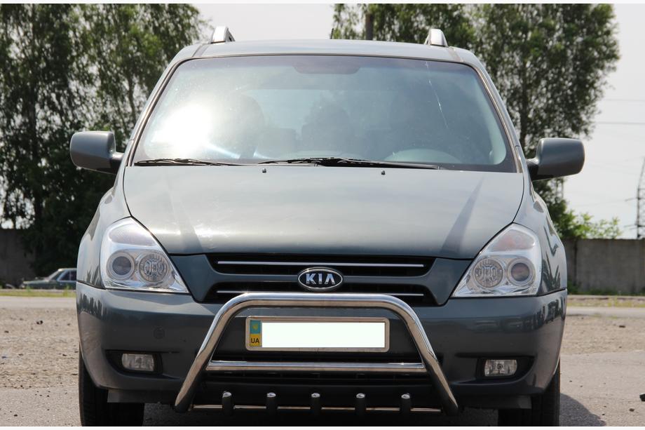 Kia Carnival 2002–2013 Priekšējais bullbar WT003 (nerūsējošais tērauds) Image