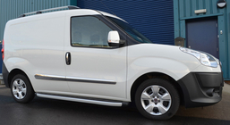 Opel Combo 2012–2018 Durvju moldingu komplekts (4 gab., nerūsējošais tērauds) OmsaLine – itāļu nerūsējošais tērauds foto 1