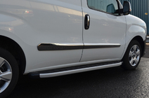 Opel Combo 2012–2018 Durvju moldingu komplekts (4 gab., nerūsējošais tērauds) OmsaLine – itāļu nerūsējošais tērauds foto 3