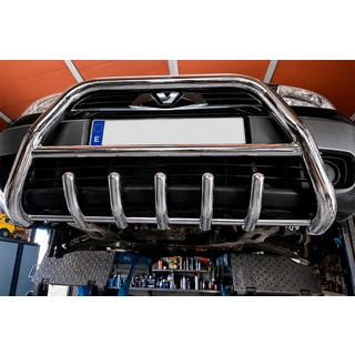 Priekšējais bullbar WT003 (nerūsējošais tērauds) foto 3