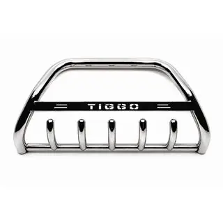 Priekšējais aizsargstienis (bull bar) WT004 (nerūsējošais tērauds)