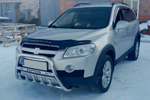 Chevrolet Captiva 2006–2019 Priekšējais aizsargstienis (bull bar) WT004 (nerūsējošais tērauds) foto 1