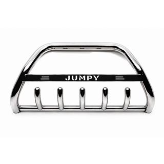 Priekšējais aizsargstienis (bull bar) WT004 (nerūsējošais tērauds) Citroen Jumpy 2007–2017