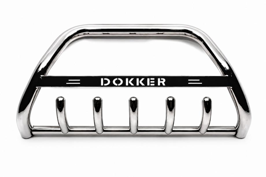 Dacia Dokker 2013–2022 Priekšējais aizsargstienis (bull bar) WT004 (nerūsējošais tērauds) Image