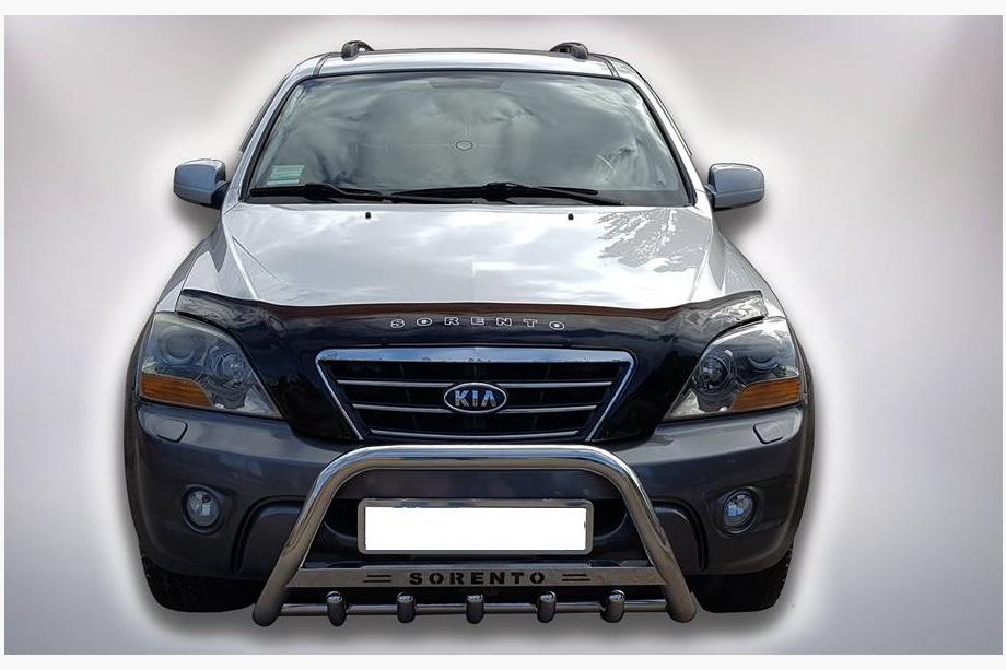 Kia Sorento I BL 2002–2009 Priekšējais aizsargstienis (bull bar) WT004 (nerūsējošais tērauds) Image