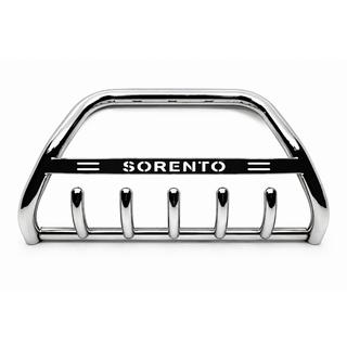 Priekšējais aizsargstienis (bull bar) WT004 (nerūsējošais tērauds) Kia Sorento III UM 2014–2020