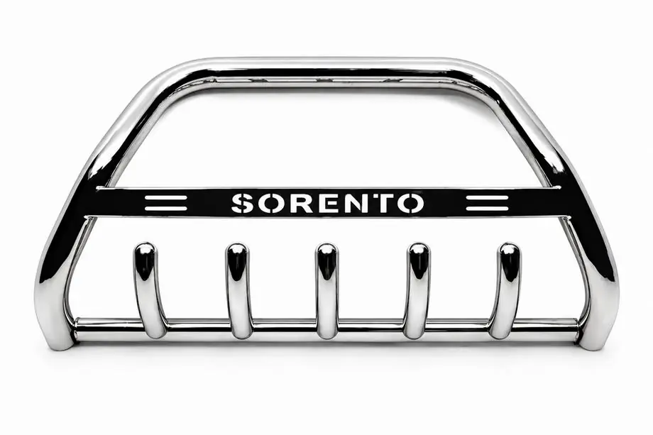 Kia Sorento III UM 2014–2020 Priekšējais aizsargstienis (bull bar) WT004 (nerūsējošais tērauds) Image