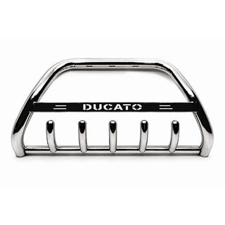 Priekšējais aizsargstienis (bull bar) WT004 (nerūsējošais tērauds) Fiat Ducato 1995–2006