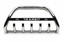 Ford Transit 2000–2014 Priekšējais aizsargstienis (bull bar) WT004 (nerūsējošais tērauds) foto 2