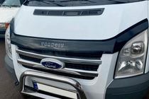 Ford Transit 2000–2014 Priekšējais aizsargstienis (bull bar) WT004 (nerūsējošais tērauds) foto 4