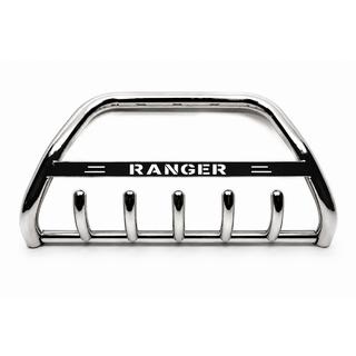 Priekšējais aizsargstienis (bull bar) WT004 (nerūsējošais tērauds) Ford Ranger 2007–2011