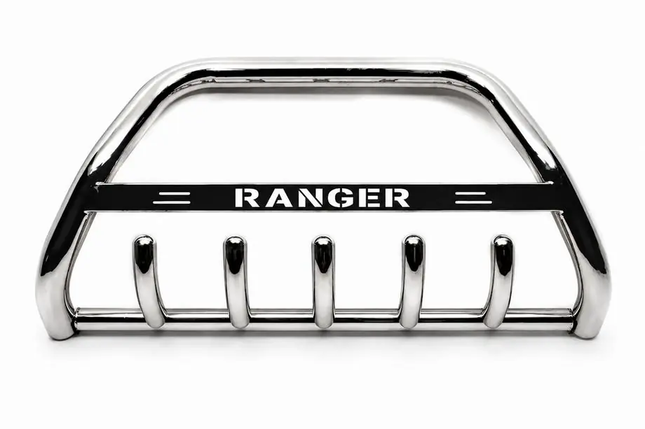 Ford Ranger 2007–2011 Priekšējais aizsargstienis (bull bar) WT004 (nerūsējošais tērauds) Image