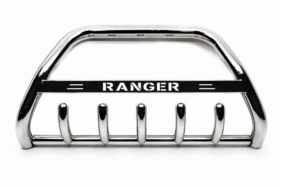 Ford Ranger 2011–2022 Priekšējais aizsargstienis (bull bar) WT004 (nerūsējošais tērauds) Image