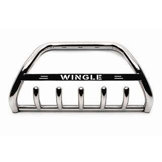 Priekšējais aizsargstienis (bull bar) WT004 (nerūsējošais tērauds) GreatWall Wingle 5 2006–