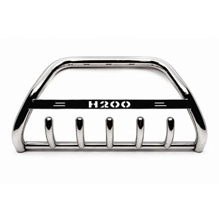 Priekšējais aizsargstienis (bull bar) WT004 (nerūsējošais tērauds) Hyundai H200, H1, Starex 1998–2007 foto 1