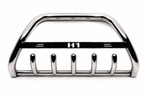 Hyundai H300, H1, Starex 2008–2020 Priekšējais aizsargstienis (bull bar) WT004 (nerūsējošais tērauds) foto 3
