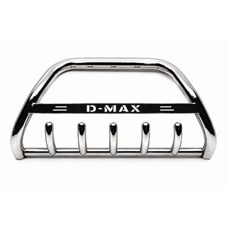 Priekšējais aizsargstienis (bull bar) WT004 (nerūsējošais tērauds) Isuzu D-Max 2011–2019
