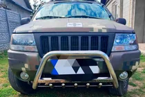 Jeep Grand Cherokee WJ 1999–2004 Priekšējais aizsargstienis (bull bar) WT004 (nerūsējošais tērauds) foto 2