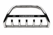 Jeep Grand Cherokee WJ 1999–2004 Priekšējais aizsargstienis (bull bar) WT004 (nerūsējošais tērauds) foto 4
