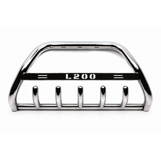 Priekšējais aizsargstienis (bull bar) WT004 (nerūsējošais tērauds) Mitsubishi L200 2015–2024