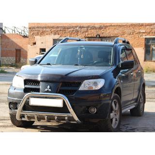 Priekšējais bullbar WT003 (nerūsējošais tērauds) foto 3