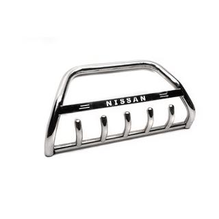 Priekšējais aizsargstienis (bull bar) WT004 (nerūsējošais tērauds) Nissan Qashqai 2007–2010 foto 4