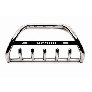Priekšējais aizsargstienis (bull bar) WT004 (nerūsējošais tērauds) Nissan NP300 1999–2015
