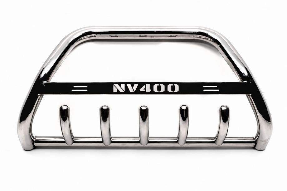 Nissan NV400 2010–2024 Priekšējais aizsargstienis (bull bar) WT004 (nerūsējošais tērauds) Image