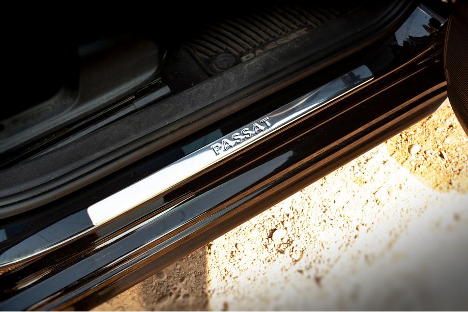 Volkswagen Passat B7 2012–2015 OmsaLine tipa 1 sliekšņu uzlikas (4 gab., nerūsējošais tērauds) Foto 1