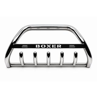 Priekšējais aizsargstienis (bull bar) WT004 (nerūsējošais tērauds) Peugeot Boxer 1994–2006