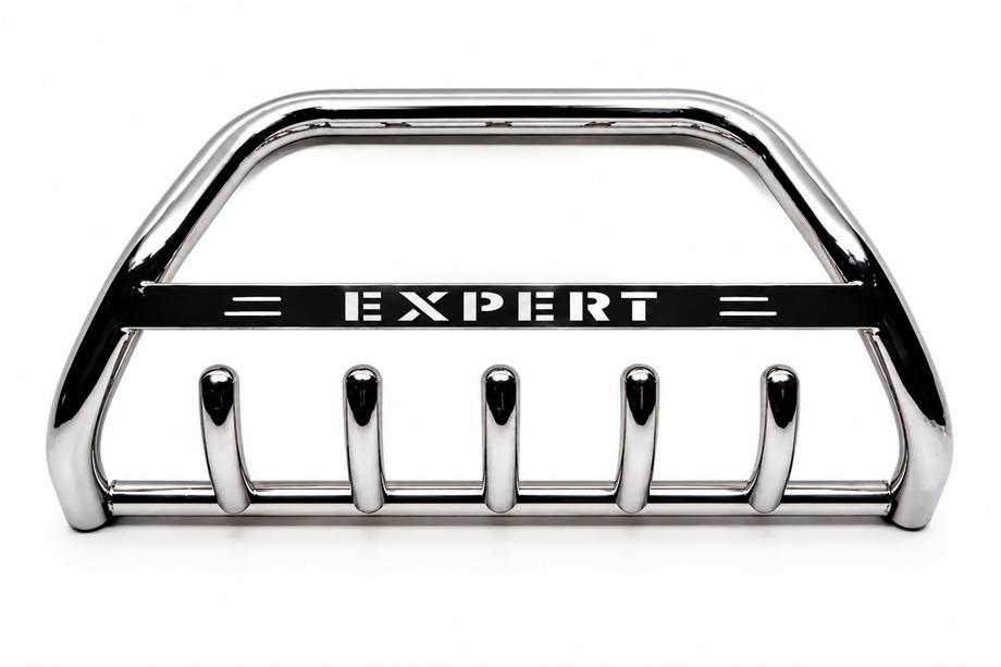 Peugeot Expert 1995–2007 Priekšējais aizsargstienis (bull bar) WT004 (nerūsējošais tērauds) Image