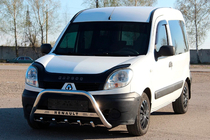 Renault Kangoo 1998–2008 Priekšējais aizsargstienis (bull bar) WT004 (nerūsējošais tērauds) foto 3