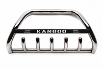 Renault Kangoo 1998–2008 Priekšējais aizsargstienis (bull bar) WT004 (nerūsējošais tērauds) foto 4