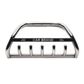 Priekšējais aizsargstienis (bull bar) WT004 (nerūsējošais tērauds) Subaru Forester 2008–2013