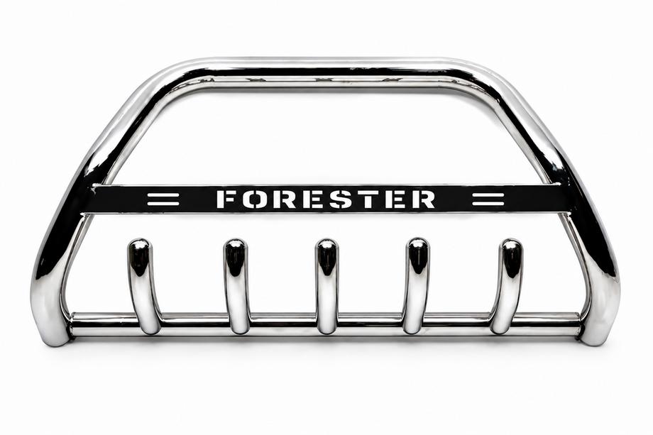 Subaru Forester 2008–2013 Priekšējais aizsargstienis (bull bar) WT004 (nerūsējošais tērauds) Image