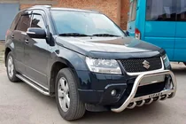 Suzuki Grand Vitara 2005–2017 Priekšējais aizsargstienis (bull bar) WT004 (nerūsējošais tērauds) foto 3