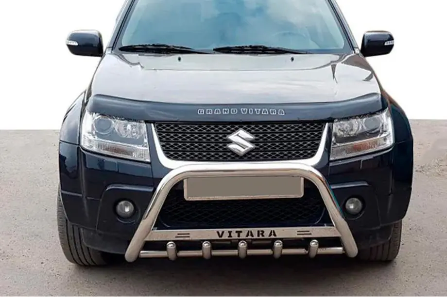 Suzuki Grand Vitara 2005–2017 Priekšējais aizsargstienis (bull bar) WT004 (nerūsējošais tērauds) Image