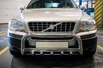 Volvo XC90 2002–2014 Priekšējais aizsargstienis (bull bar) WT004 (nerūsējošais tērauds) foto 4