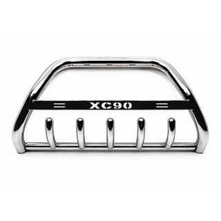 Priekšējais aizsargstienis (bull bar) WT004 (nerūsējošais tērauds) Volvo XC90 2002–2014 foto 2