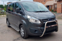 Ford Custom 2013–2022 Priekšējais bullbārs WT006 (nerūsējošais tērauds) foto 1