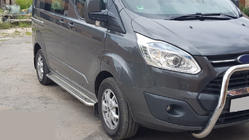 Ford Custom 2013–2022 Priekšējais bullbārs WT006 (nerūsējošais tērauds) foto 3