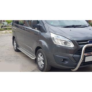 Priekšējais bullbārs WT006 (nerūsējošais tērauds) Ford Custom 2013–2022 foto 2