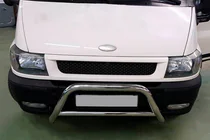 Ford Transit 2000–2014 Priekšējais bullbārs WT006 (nerūsējošais tērauds) foto 1