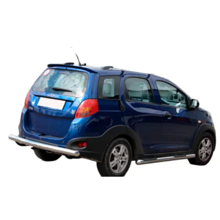 Aizmugurējā aizsargloka AK002 (2 gab., nerūsējošais tērauds) Chery Beat 2009–2015 foto 2