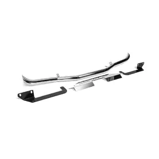 Aizmugurējie aizsargstieņi Libao (2 gab., nerūsējošais tērauds) Toyota Land Cruiser 90 Prado 1996–2002 foto 3