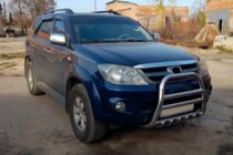 Toyota Fortuner 2006–2015 Priekšējais aizsargstienis (bullbar) F12-11 (nerūsējošais tērauds) foto 3