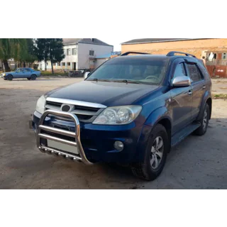 Priekšējais aizsargstienis (bullbar) F12-11 (nerūsējošais tērauds) foto 2
