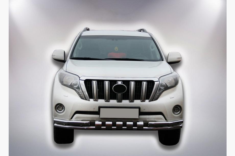 Toyota Land Cruiser Prado 150 2009–2023 Priekšējais aizsargstienis F3-31 (nerūsējošais tērauds) Foto 2