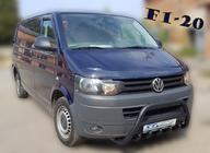 Volkswagen T5 2010–2015 Bullbar WT003 Black (nerūsējošais tērauds) foto 3