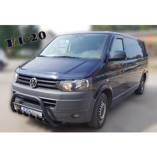 Bullbar WT003 Black (nerūsējošais tērauds) foto 2